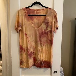 Hand Died tie die top